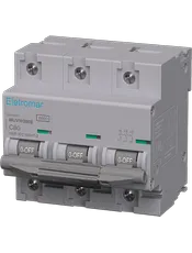 {produtos-eletromar::MUVW380E - Disjuntor IEC, 3 Polos, 80A, Curva C, 10kA}