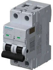 {produtos-eletromar::JDC6W225E - Disjuntor IEC, Corrente Continua, 2 polos, 25A, 500Vcc, 6KA}
