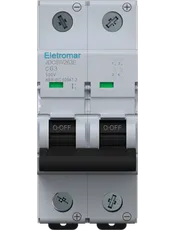 {produtos-eletromar::JDC6W280E- Disjuntor IEC, Corrente Contínua, 2 Polos, 40A, 500Vcc, 6kA}