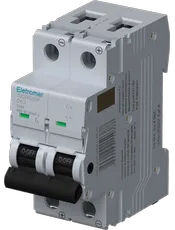{produtos-eletromar::JDC6W263E - Disjuntor IEC, Corrente Continua, 2 polos, 63A, 500Vcc, 6KA}