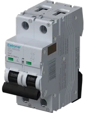 {produtos-eletromar::JDC10W225E - Disjuntor IEC, Corrente Contínua, 2 Polos, 25A, 500Vcc, 10kA}