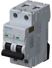 {produtos-eletromar::JDC10W263E - Disjuntor IEC, Corrente Contínua, 2 Polos, 63A, 500Vcc, 10kA}