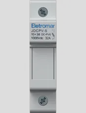 {produtos-eletromar::JDCPV- S - Porta Fusível 33kA, 32A, 1000Vdc}