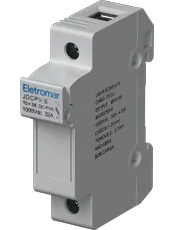 {produtos-eletromar::JDCPV- S - Porta Fusível 33kA, 32A, 1000Vdc}