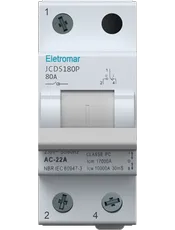 {produtos-eletromar::JCDS180P - Chave Comutadora 1 Polo, 80A,  17kA,  230Vca/400Vca}